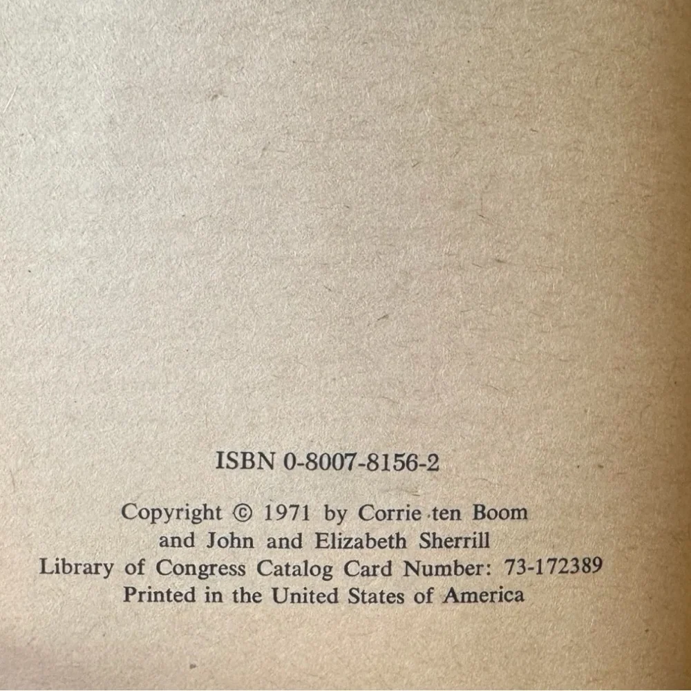 The Hiding Place – Corrie ten Boom | Vintage Paperback (1971)